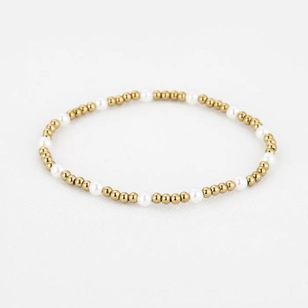 Bijoutheek Armband (Sieraad) Parels Balls 3mm