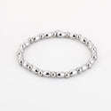 Bijoutheek Armband (Sieraad) Elastisch Ballen Rond Langwerpig