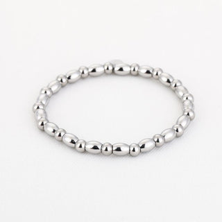 Bijoutheek Armband (Sieraad) Elastisch Ballen Rond Langwerpig