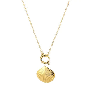 Bijoutheek Collier Gedraaid Schelp