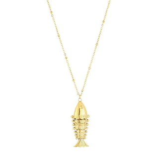 Bijoutheek Collier Lang Vis Bedel 3D