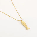 Bijoutheek Collier Vis Steentje