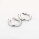 Bijoutheek Oorringen Twisted Hoop 3cm