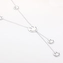 Bijoutheek Collier Y-Vorm Happy Smiley Face