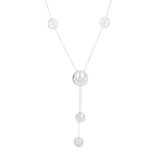 Bijoutheek Collier Y-Vorm Happy Smiley Face