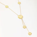 Bijoutheek Collier Y-Vorm Happy Smiley Face