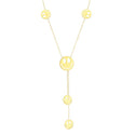 Bijoutheek Collier Y-Vorm Happy Smiley Face