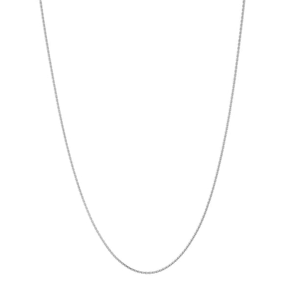 Bijoutheek Collier Basis Lang Blok 90cm 2mm