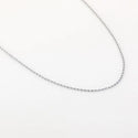 Bijoutheek Collier Basis Lang Gedraaid 70cm 2mm