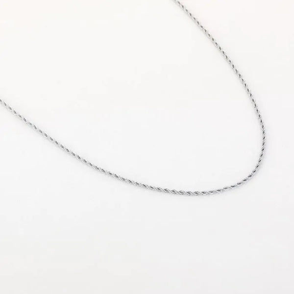 Bijoutheek Collier Basis Lang Gedraaid 70cm 2mm