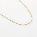 Bijoutheek Collier Basis Lang Gedraaid 70cm 2mm