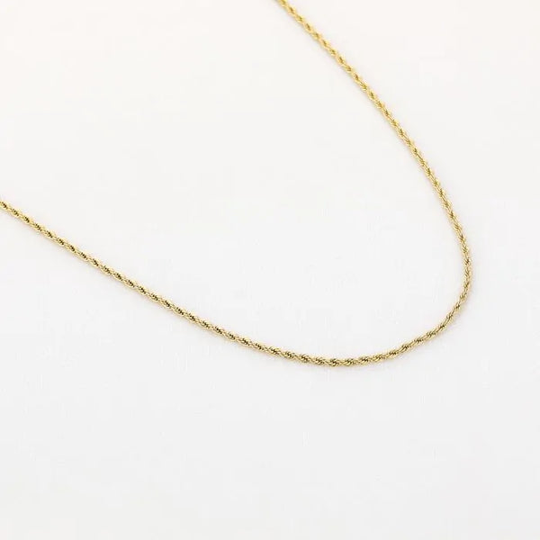 Bijoutheek Collier Basis Lang Gedraaid 70cm 2mm