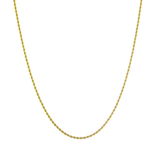 Kopen goud Bijoutheek Collier Basis Lang Gedraaid 70cm 2mm