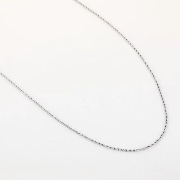 Bijoutheek Collier Basis Lang Gedraaid 90cm 2mm