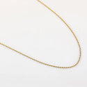 Bijoutheek Collier Basis Lang Gedraaid 90cm 2mm
