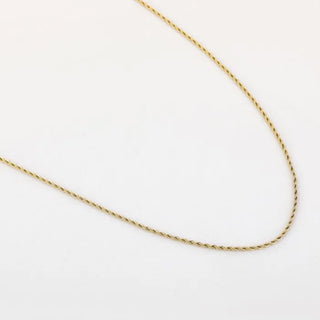 Bijoutheek Collier Basis Lang Gedraaid 90cm 2mm