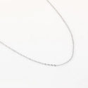 Bijoutheek Collier Basis Lang Fijn Gedraaid 70cm