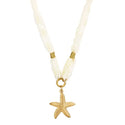 Bijoutheek Collier Stof Met Zeester