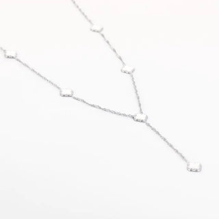 Bijoutheek Collier Y vorm klavers