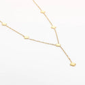 Bijoutheek Collier Y vorm klavers