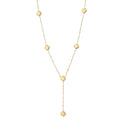 Bijoutheek Collier Y vorm klavers