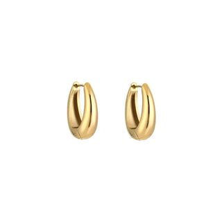 Bijoutheek Oorringen Oval Hoop 2 cm