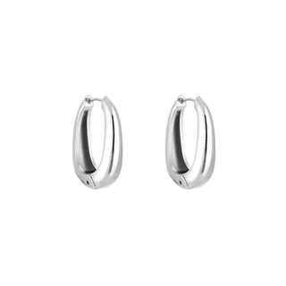 Bijoutheek Oorringen Oval Hoop 2,5 cm