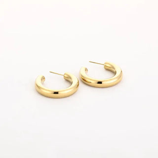 Bijoutheek Oorknoppen Hoop Dik 3cm
