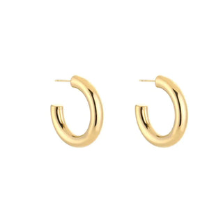 Bijoutheek Oorknoppen Hoop Dik 3cm
