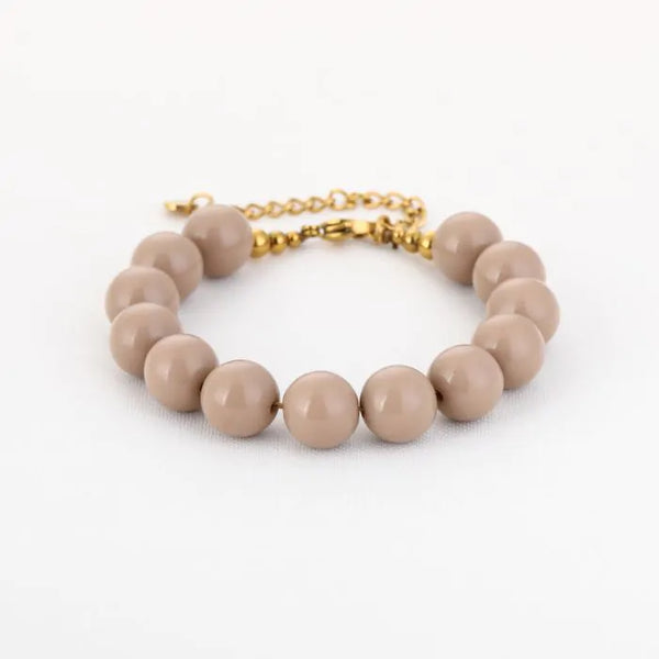 Bijoutheek Armband (Sieraad) Statement Grote Kralen