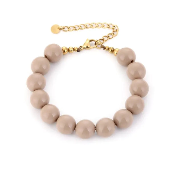 Bijoutheek Armband (Sieraad) Statement Grote Kralen