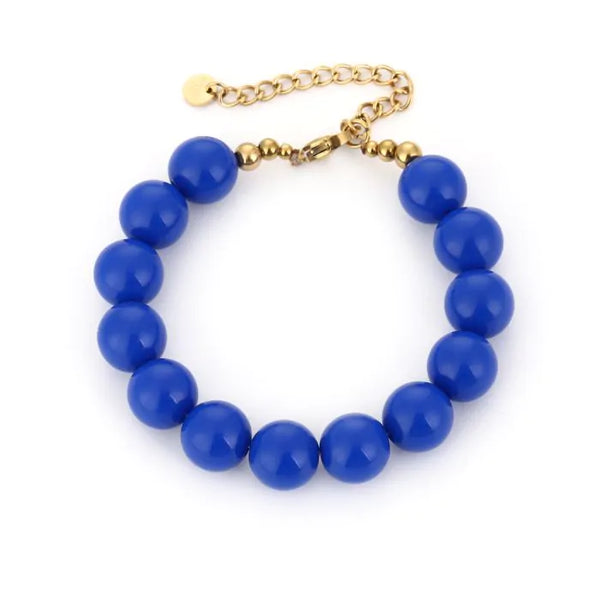 Bijoutheek Armband (Sieraad) Statement Grote Kralen