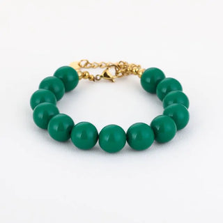 Kopen green Bijoutheek Armband (Sieraad) Statement Grote Kralen