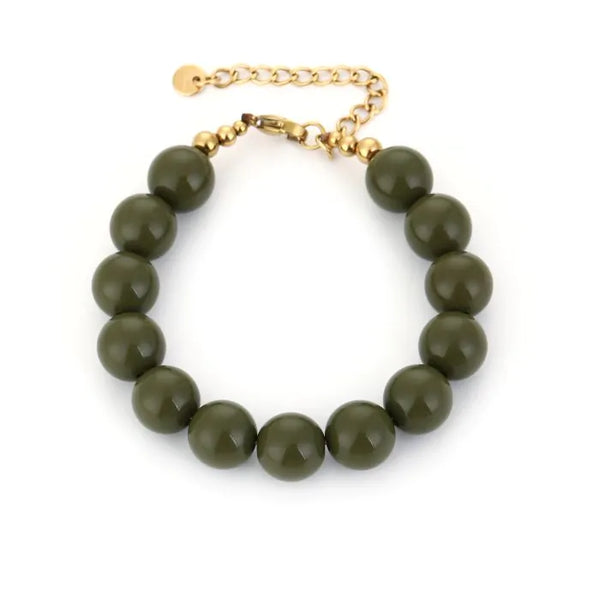 Bijoutheek Armband (Sieraad) Statement Grote Kralen