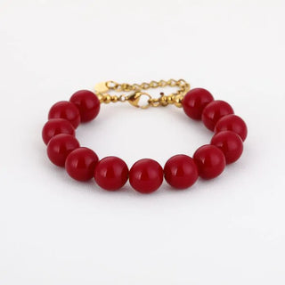 Bijoutheek Armband (Sieraad) Statement Grote Kralen