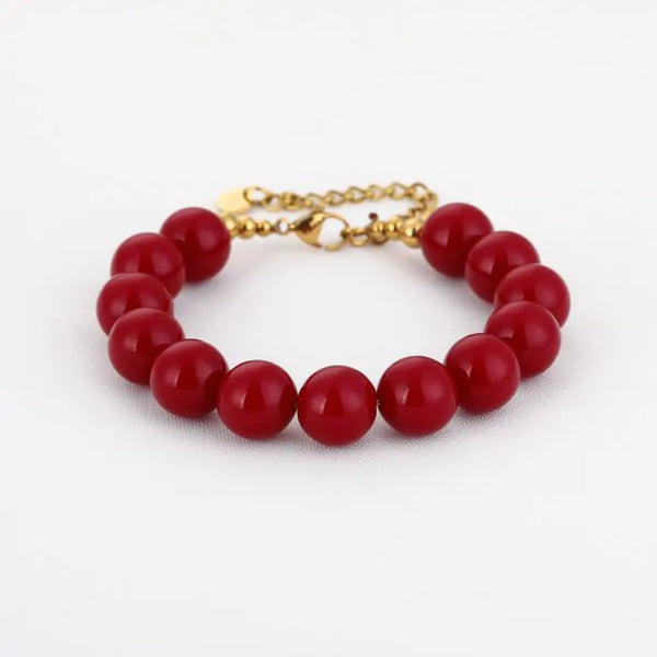 Bijoutheek Armband (Sieraad) Statement Grote Kralen