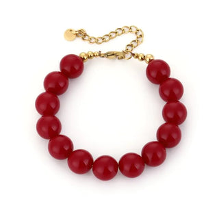 Bijoutheek Armband (Sieraad) Statement Grote Kralen