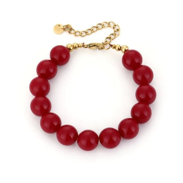 Bijoutheek Armband (Sieraad) Statement Grote Kralen