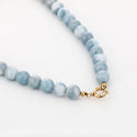 Bijoutheek Collier Kralen Stenen 10mm