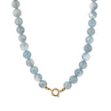 Bijoutheek Collier Kralen Stenen 10mm