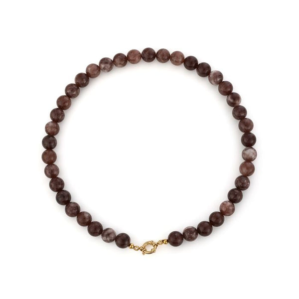 Bijoutheek Collier Kralen Stenen