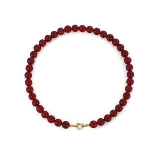 Bijoutheek Collier Kralen Stenen