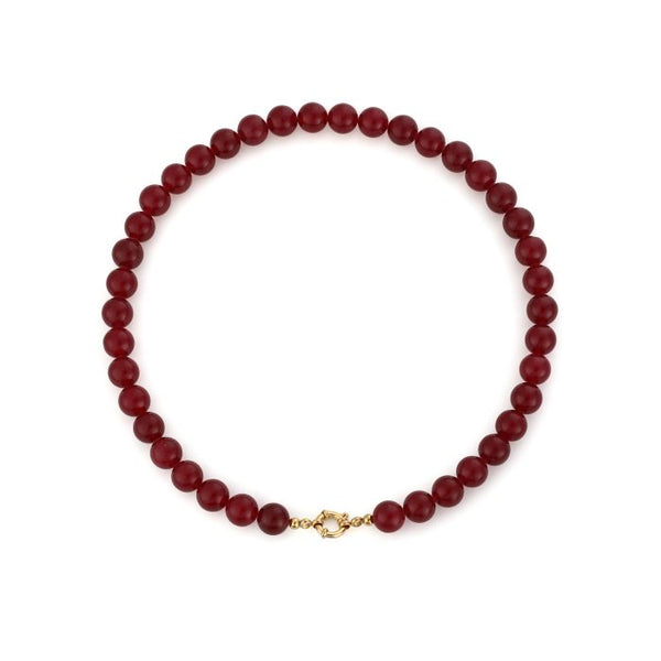 Bijoutheek Collier Kralen Stenen