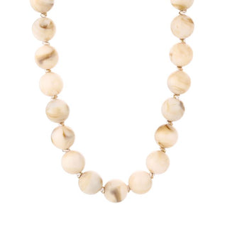 Bijoutheek Collier Kralen Resin Statement