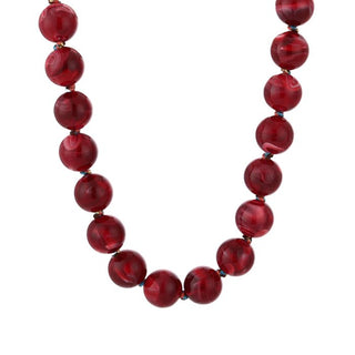 Bijoutheek Collier Kralen Resin Statement