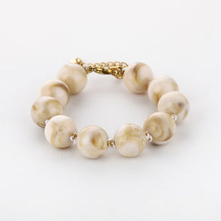 Bijoutheek Armband (Sieraad) Kralen Grof Resin
