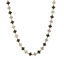 Bijoutheek Collier Klaver Stenen Party