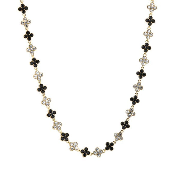 Bijoutheek Collier Klaver Stenen Party