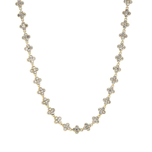 Bijoutheek Collier Klaver Stenen Party