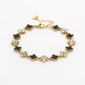 Bijoutheek Armband (Sieraad) Klaver Stenen Party